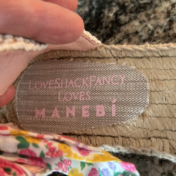 LoveShackFancy x Manebi Velenciana in the color Fruity Punch - Picture 12 of 13